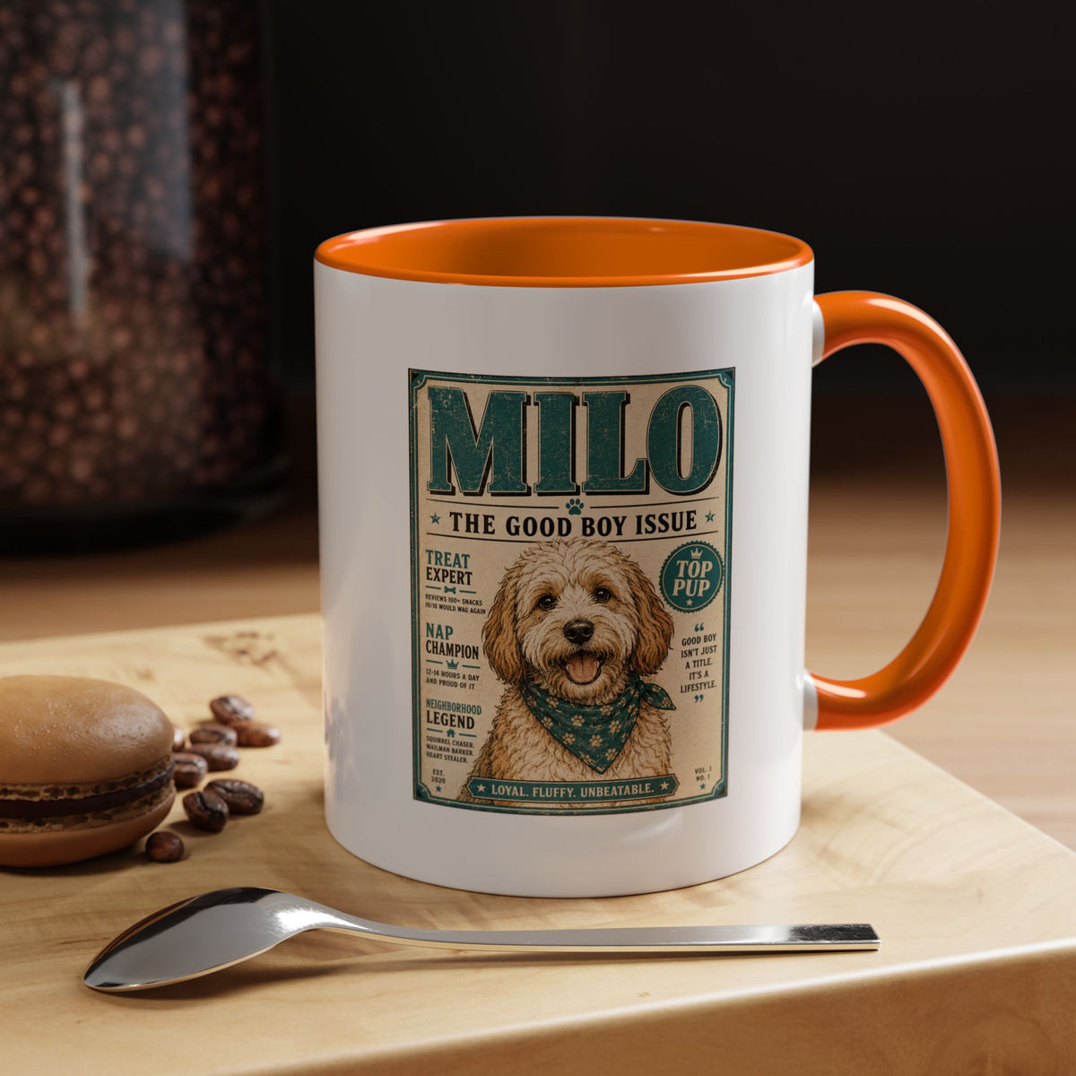 Milo Bailey Dog Dad Mom Milo 'The Good Boy Issue' Coffee Mug