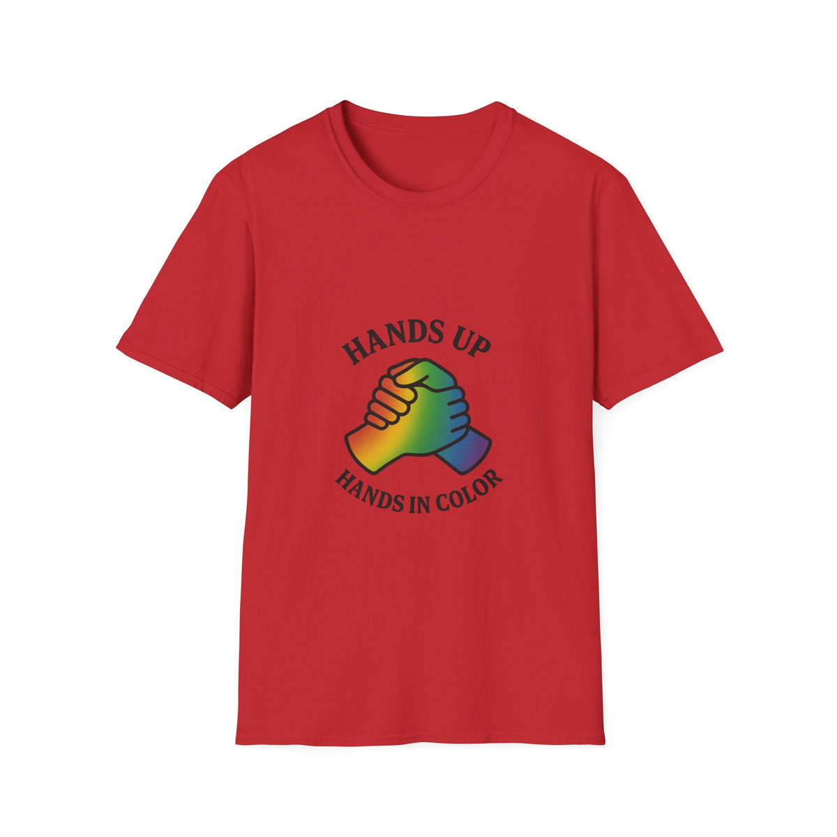 Hands Up Rainbow Hands in Color T-Shirt - Trending Now - October 2026