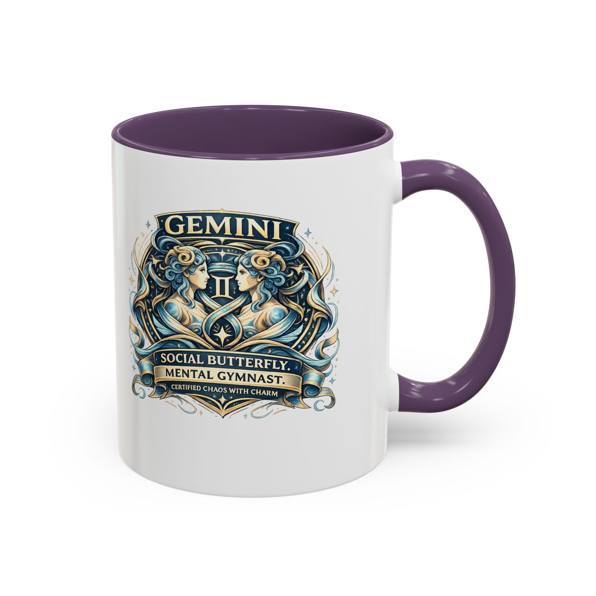Zodiac  Gemini Accent Coffee Mug