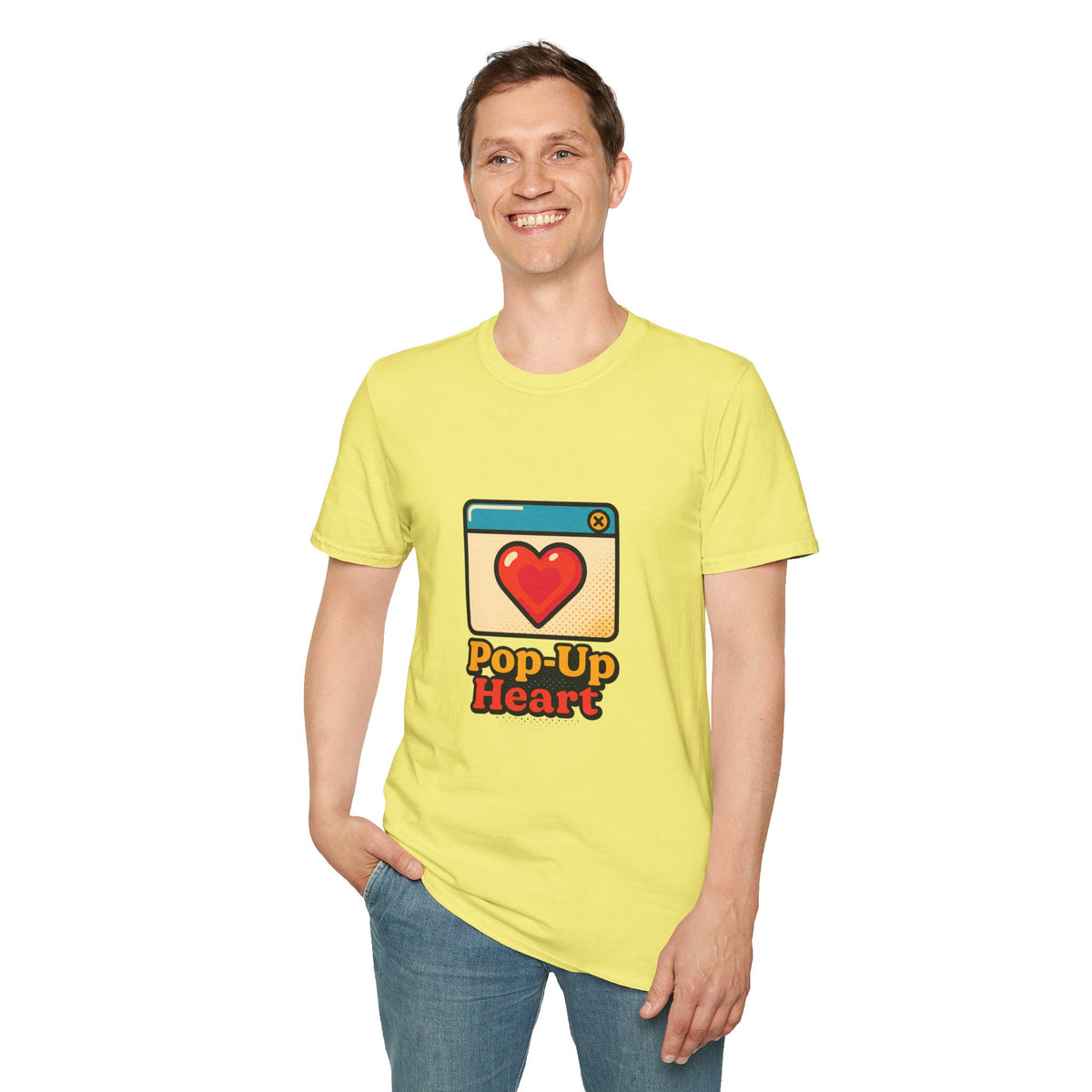 Pop-Up Heart T-Shirt — Cute Retro Heart Graphic Tee - Trending Now - October 2026