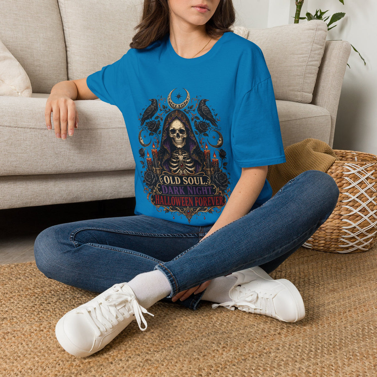 Halloween Old Soul Unisex Softstyle T-Shirt