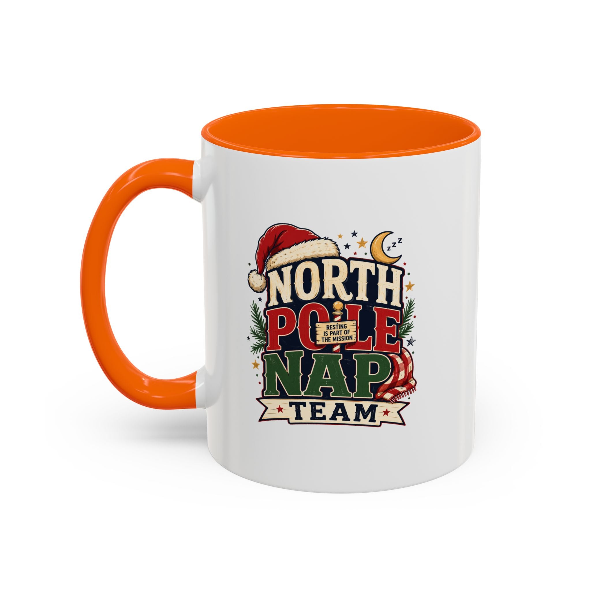 Accent Coffee Mug North Pole Nap