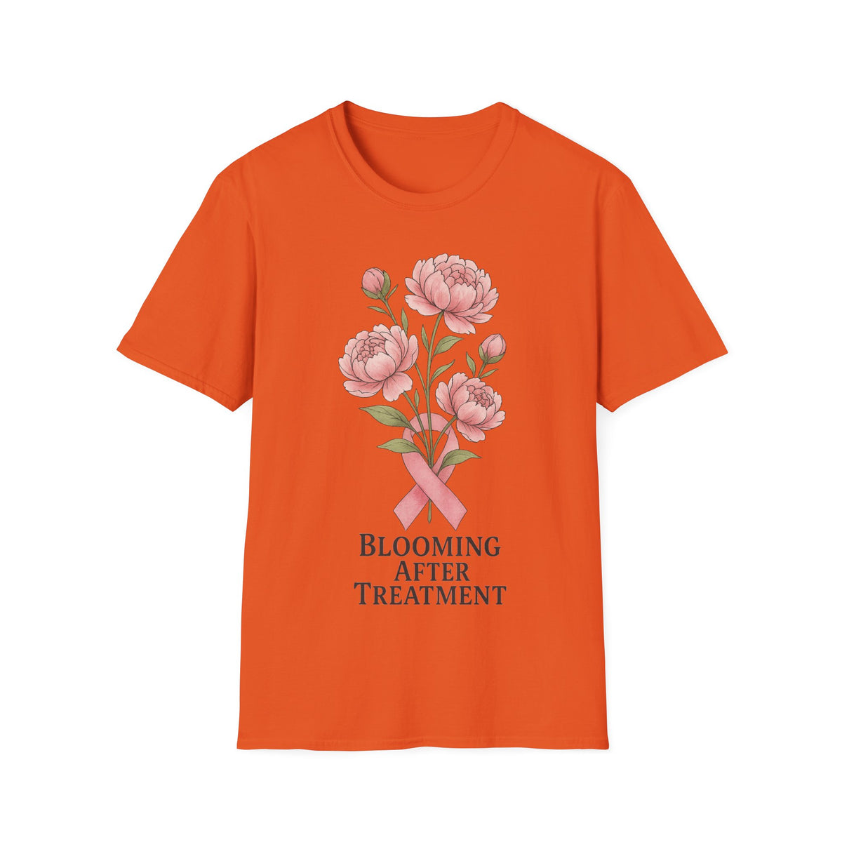 Blooming After Treatment Pink Wildflower T-Shirt, Breast Cancer Survivor Gift Tee - Trending Now - September 2026