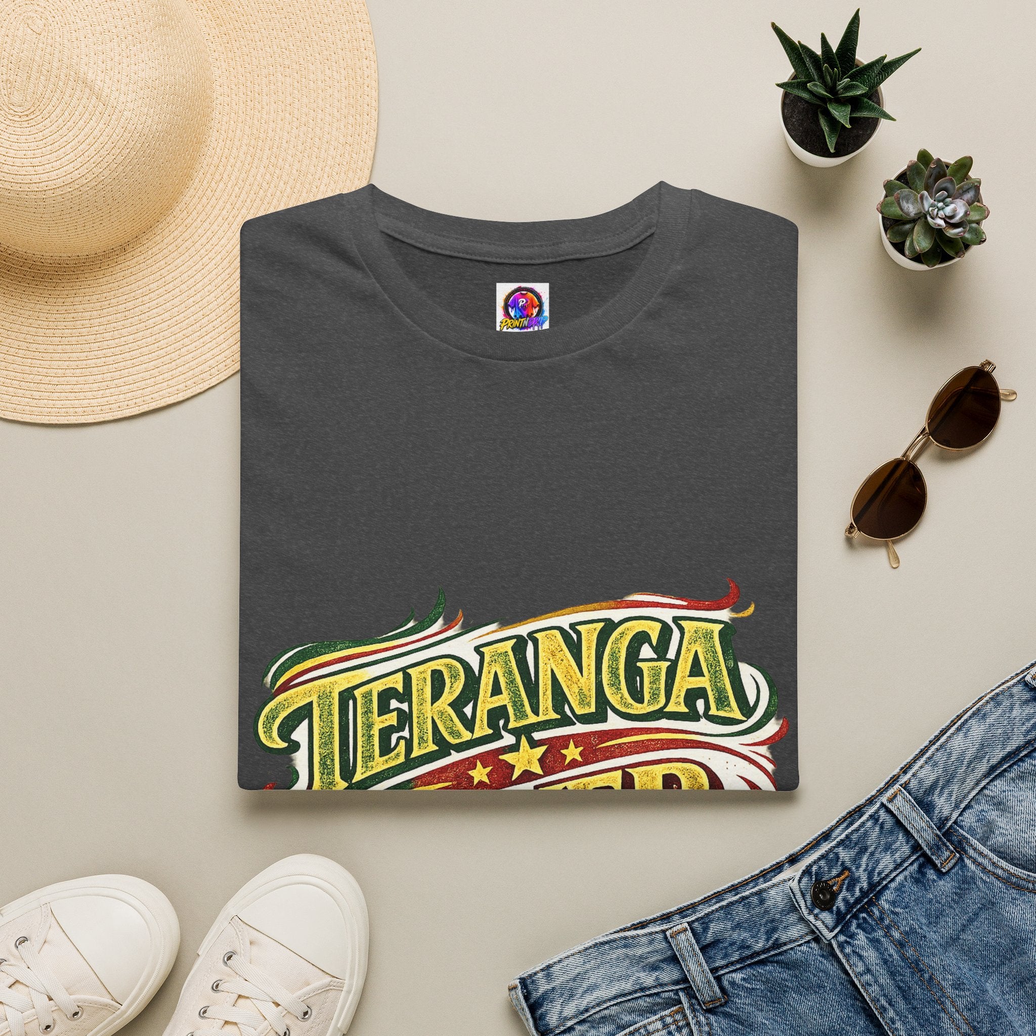 Senegal Teranga Power T-Shirt — Retro Senegal Pride Graphic Tee