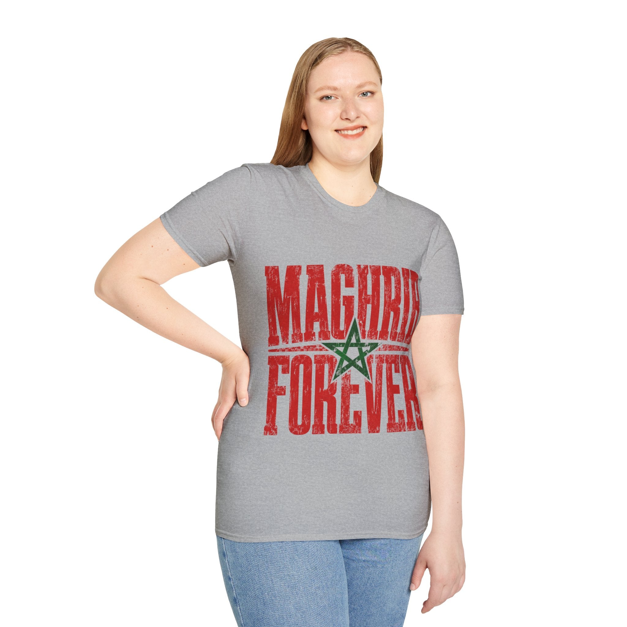 Morocco T-Shirt — Maghrib Forever Moroccan Flag Graphic Tee