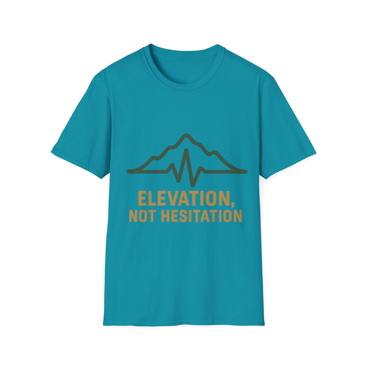 Elevation Not Hesitation Mountain T-Shirt — Adventure Outdoors Tee - Trending Now - September 2026