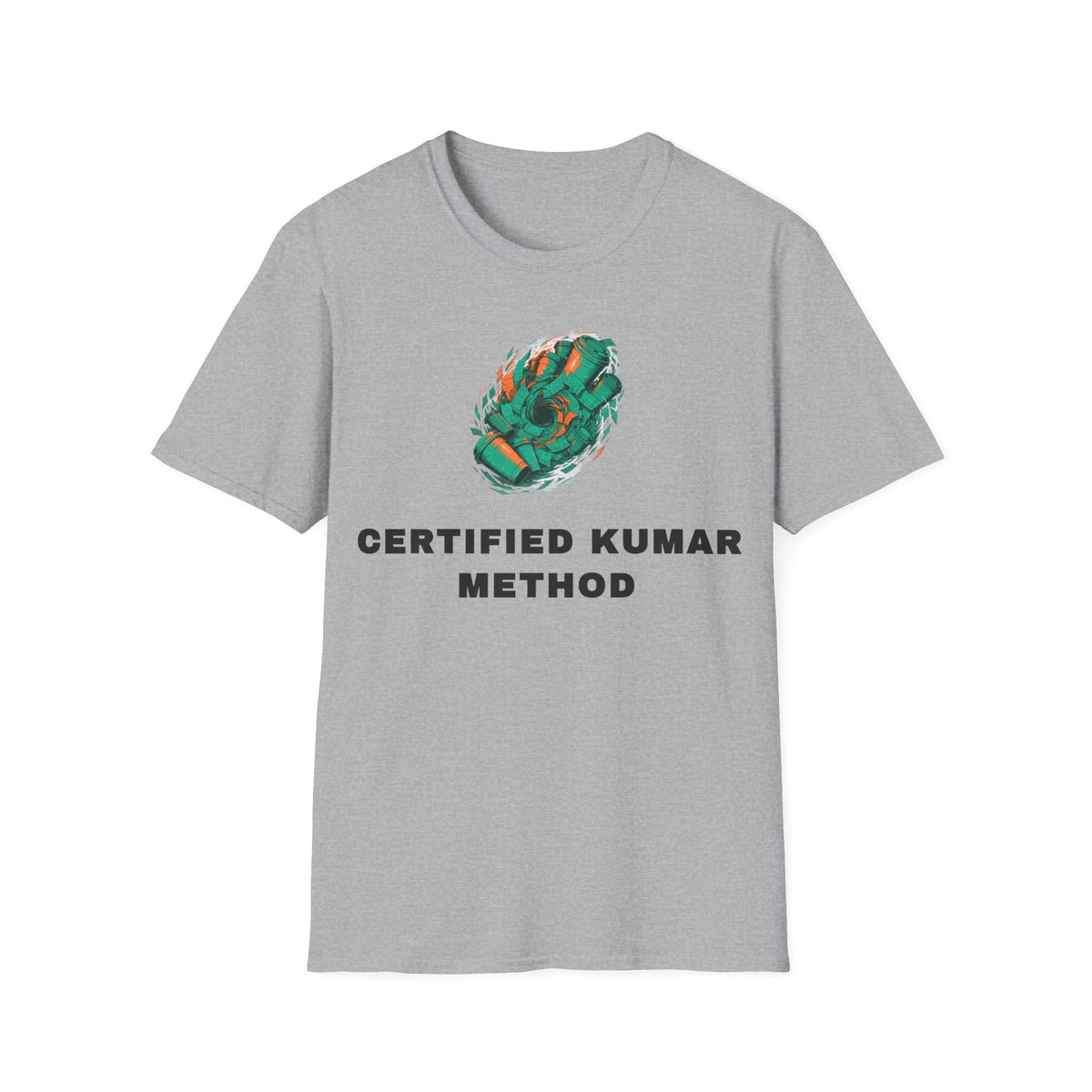 Certified Kumar Method T-Shirt — Minimal Abstract Art Tee - Trending Now - September 2026