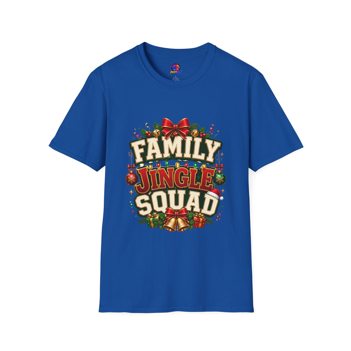 Family Jingle Squad Christmas T-Shirt — Festive Holiday Tee