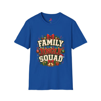 Family Jingle Squad Christmas T-Shirt — Festive Holiday Tee