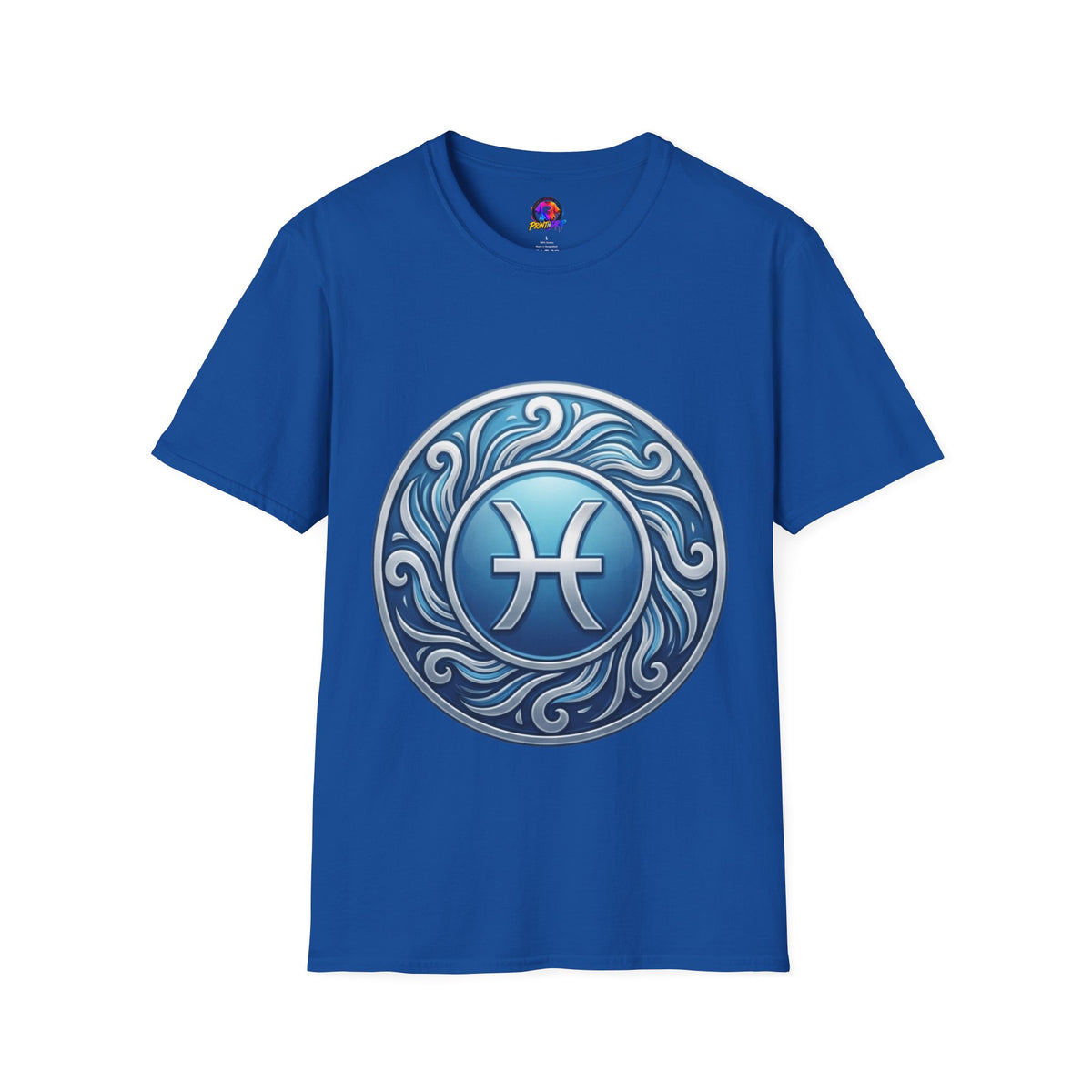 Pisces Zodiac T-Shirt – Blue Water Sign Astrology Tee