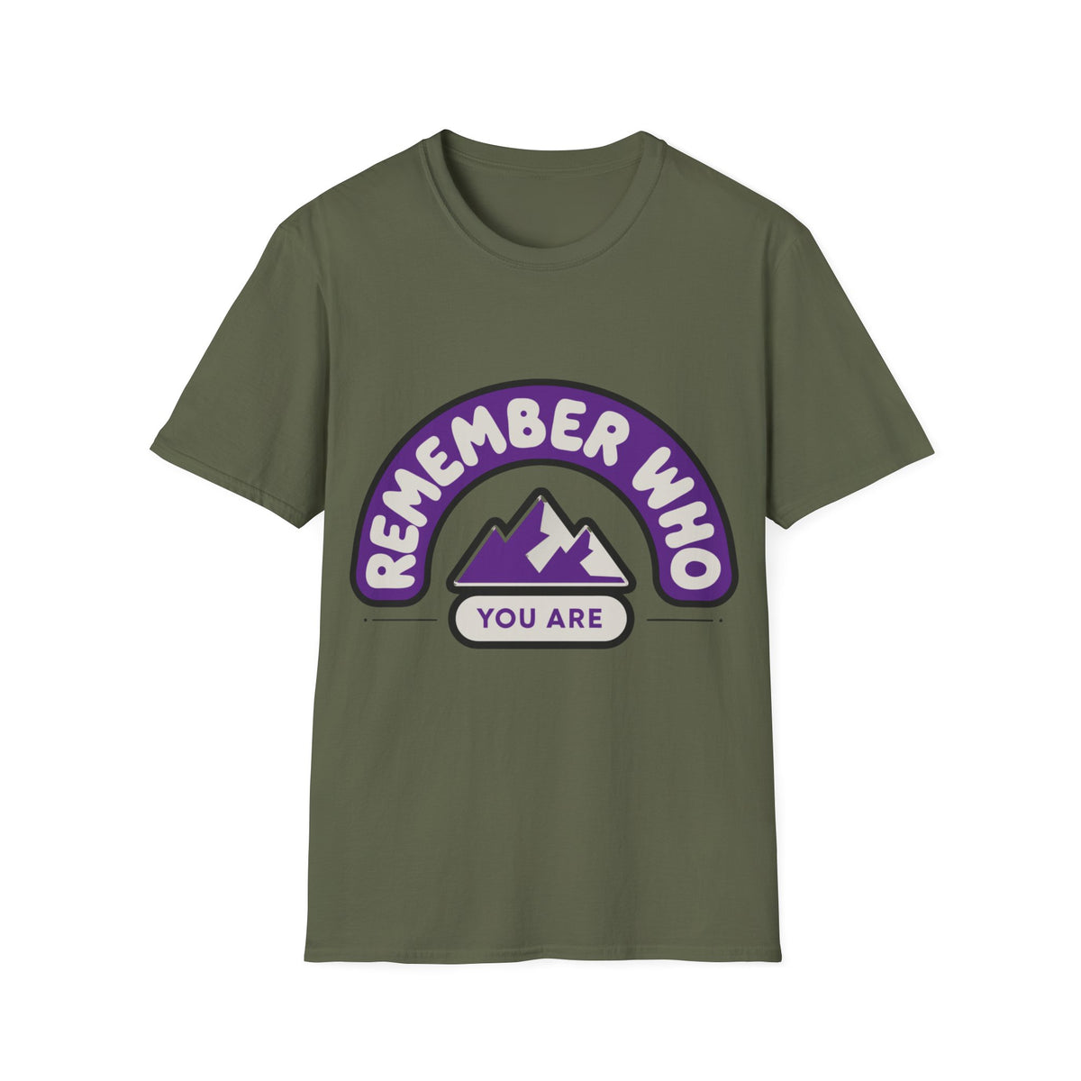 Remember Who You Are T‑Shirt — Inspirational Mountain Graphic - Trending Now - August 2026