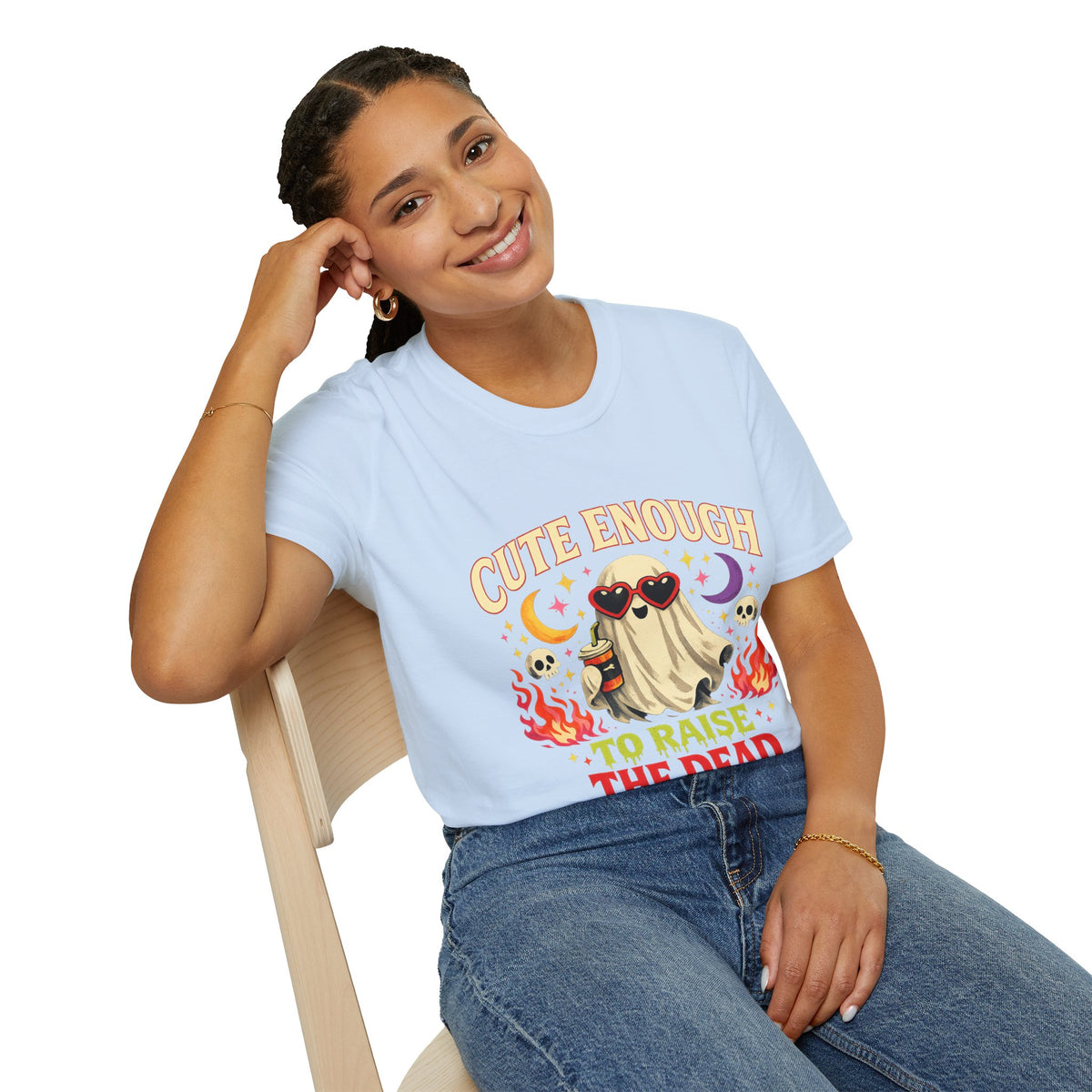 Halloween Cute Enough Unisex Softstyle T-Shirt