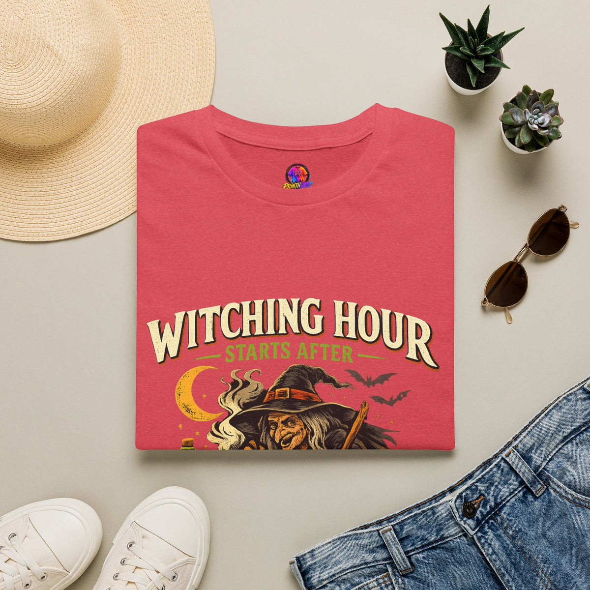 Halloween Witching Hour Unisex Softstyle T-Shirt