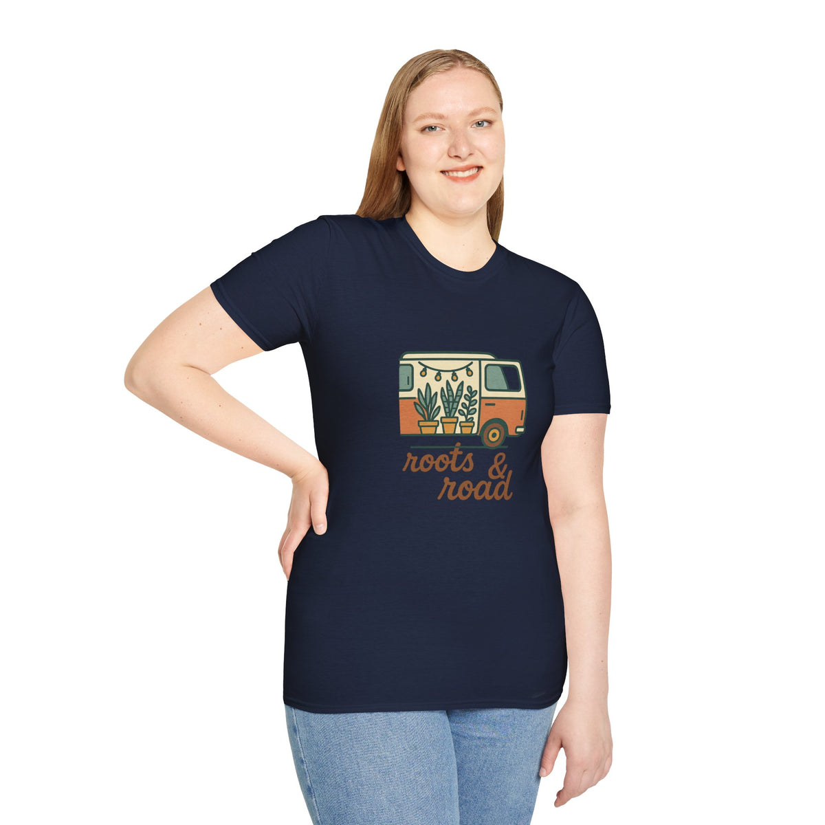 Roots & Road Camper Van T‑Shirt — Vintage Boho Adventure Tee - Trending Now - August 2026