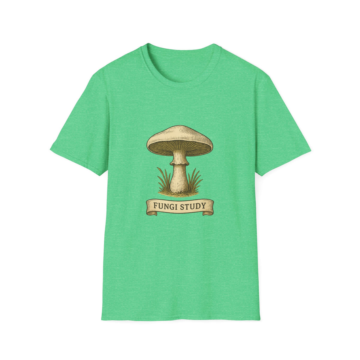 Mushroom Study T‑Shirt — Botanical Vintage Mushroom Illustration Tee - Trending Now - August 2026