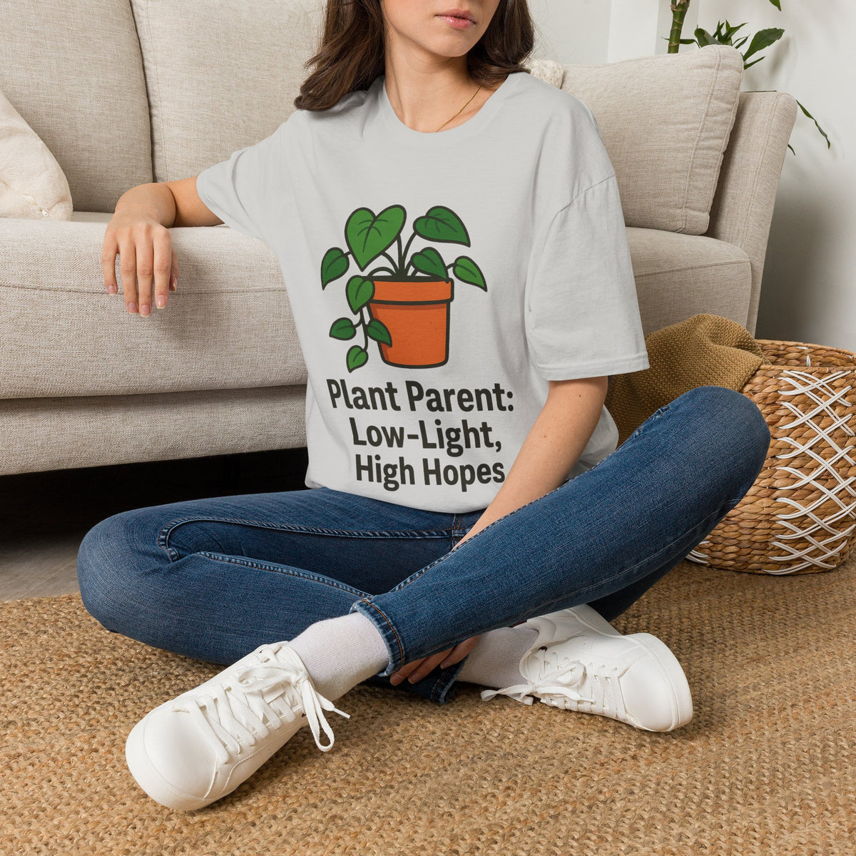 Plant Lover T‑Shirt — Potted Heart Leaf Graphic Tee - Trending Now - August 2026