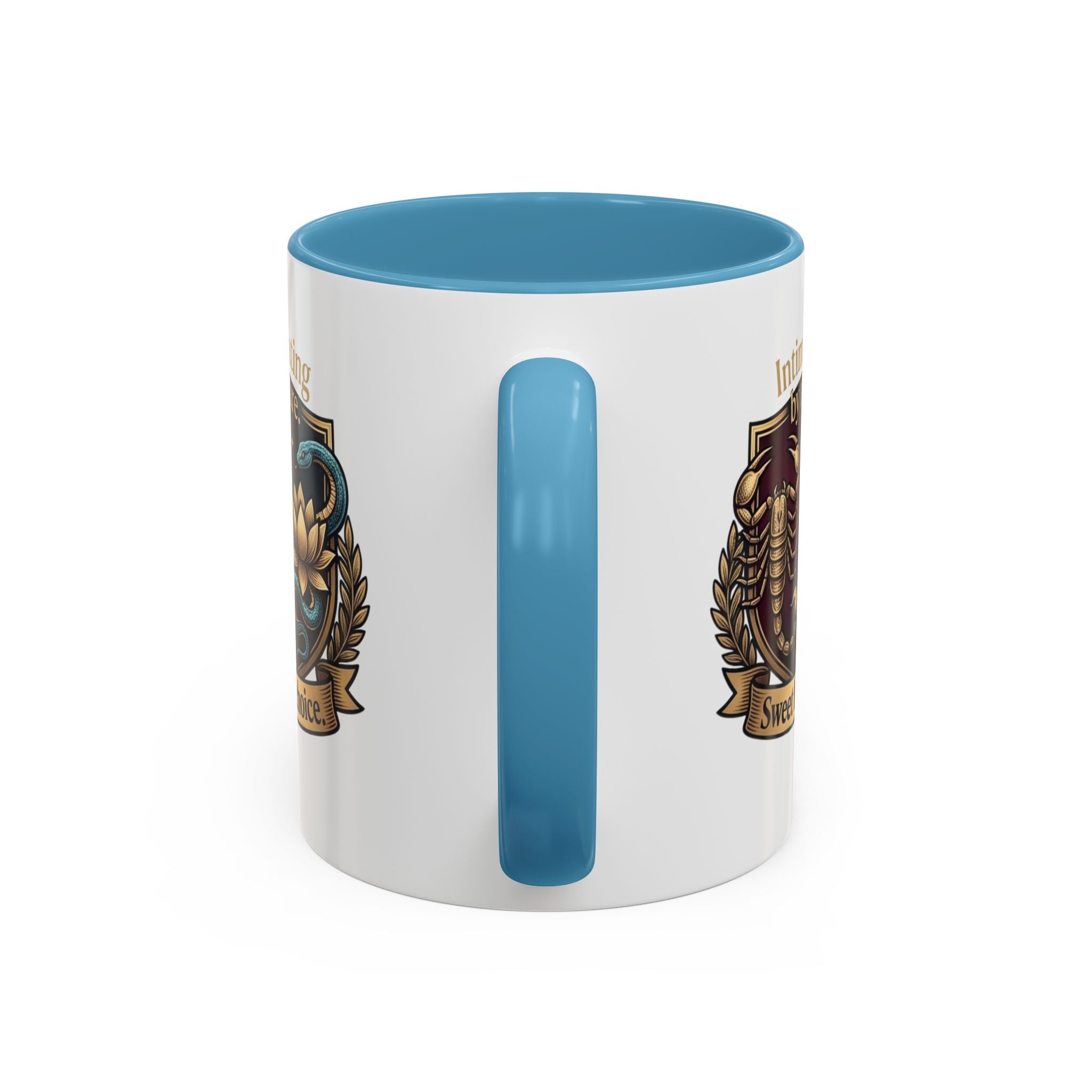 Intimidating by Nature, Sweet by Choice Accent Coffee Mug (11/15oz)