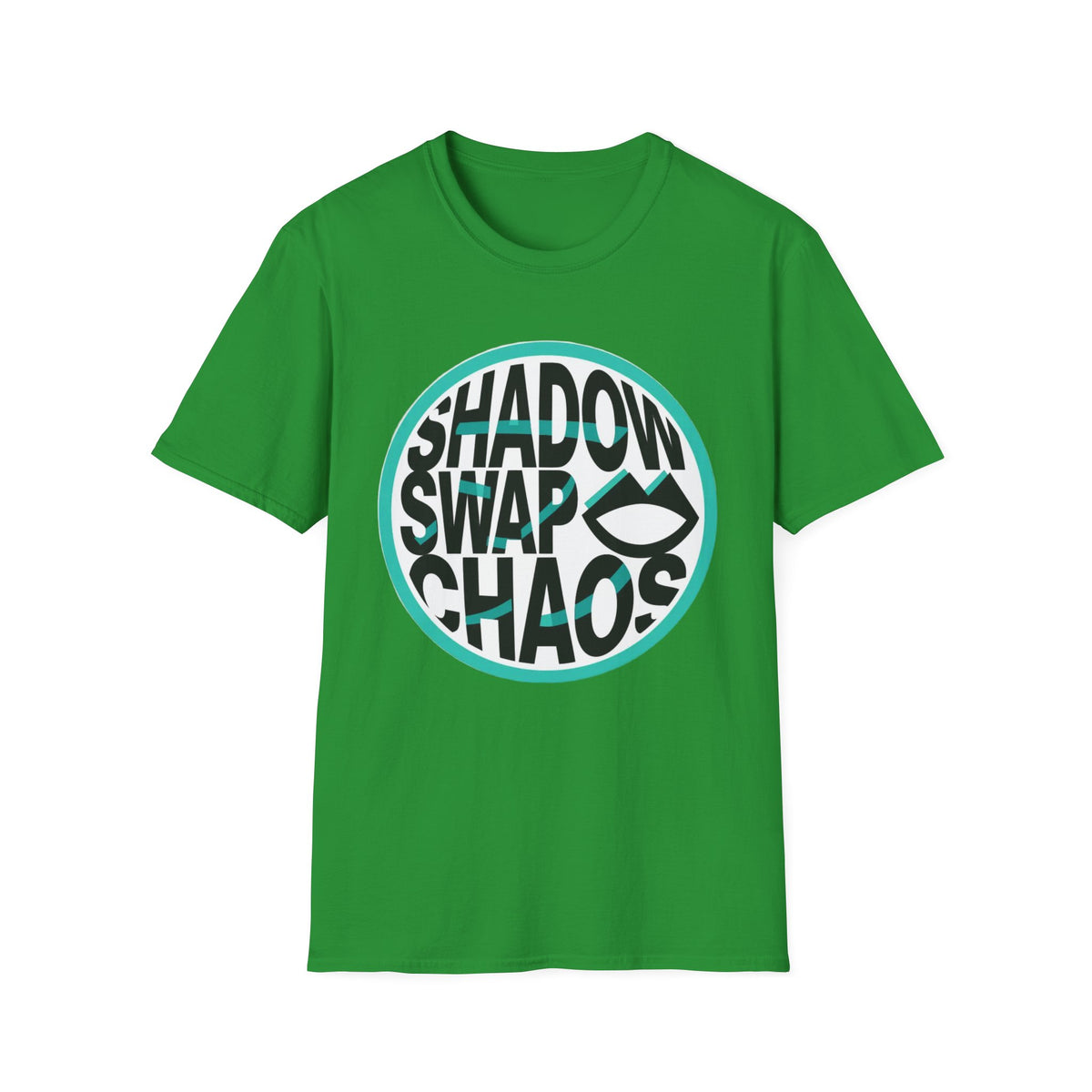 Shadow Swap Chaos T-Shirt — Retro Circular Surf/Skate Graphic Tee - Trending Now - August 2026