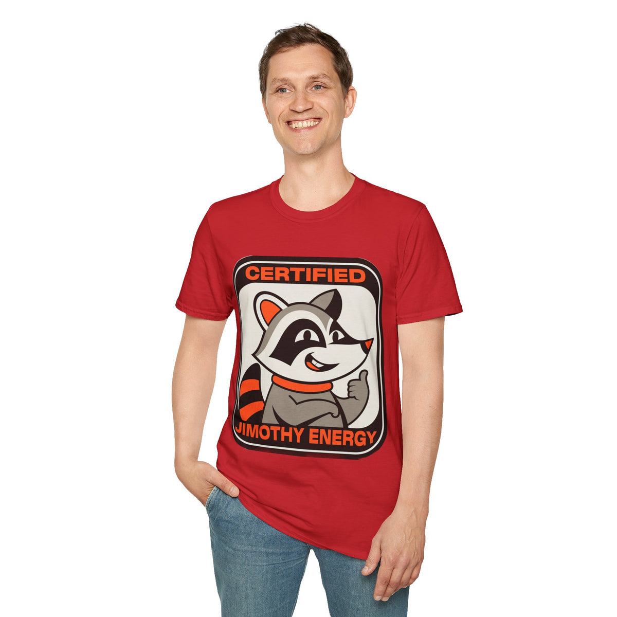 Certified Timothy Energies T-Shirt — Retro Raccoon Graphic Tee - Trending Now - August 2026