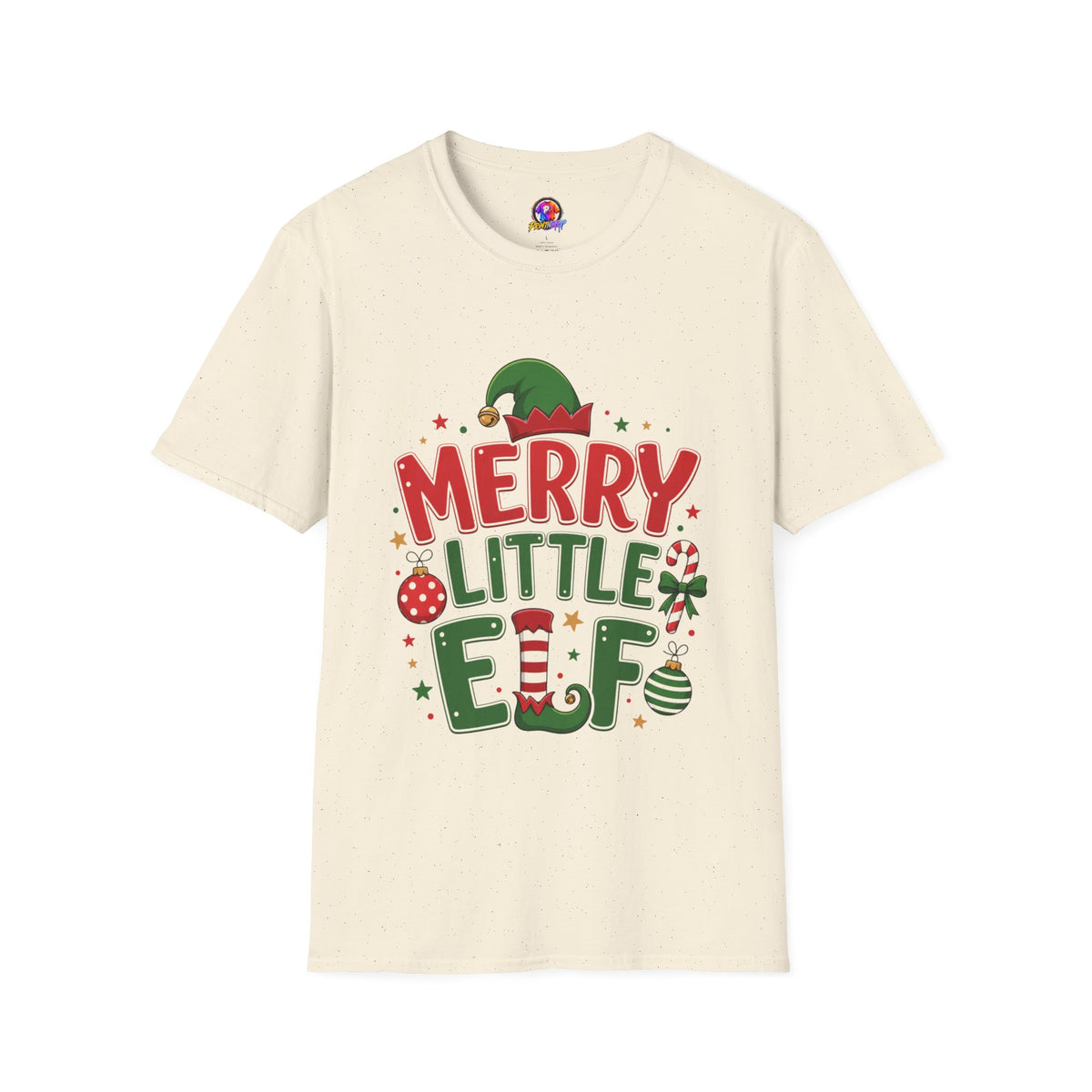 Merry Little Elf T-Shirt — Festive Christmas Holiday Tee