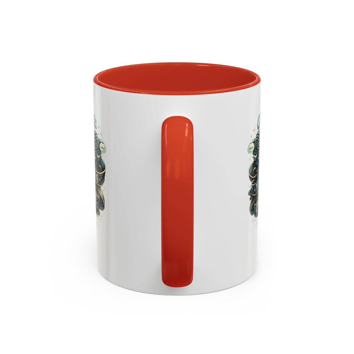 Zodiac Gemini Accent Coffee Mug