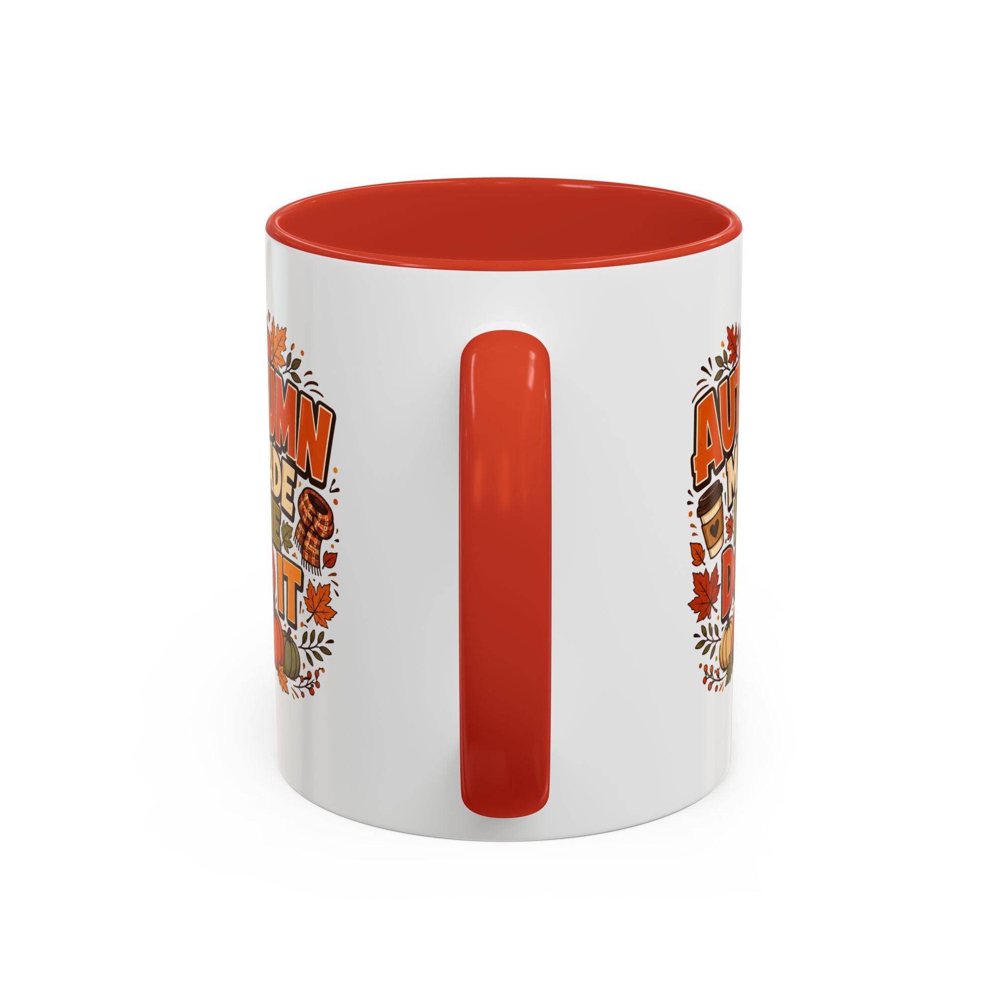 Thanksgiving Mug Autumn Made Me Do It Coffee Mug