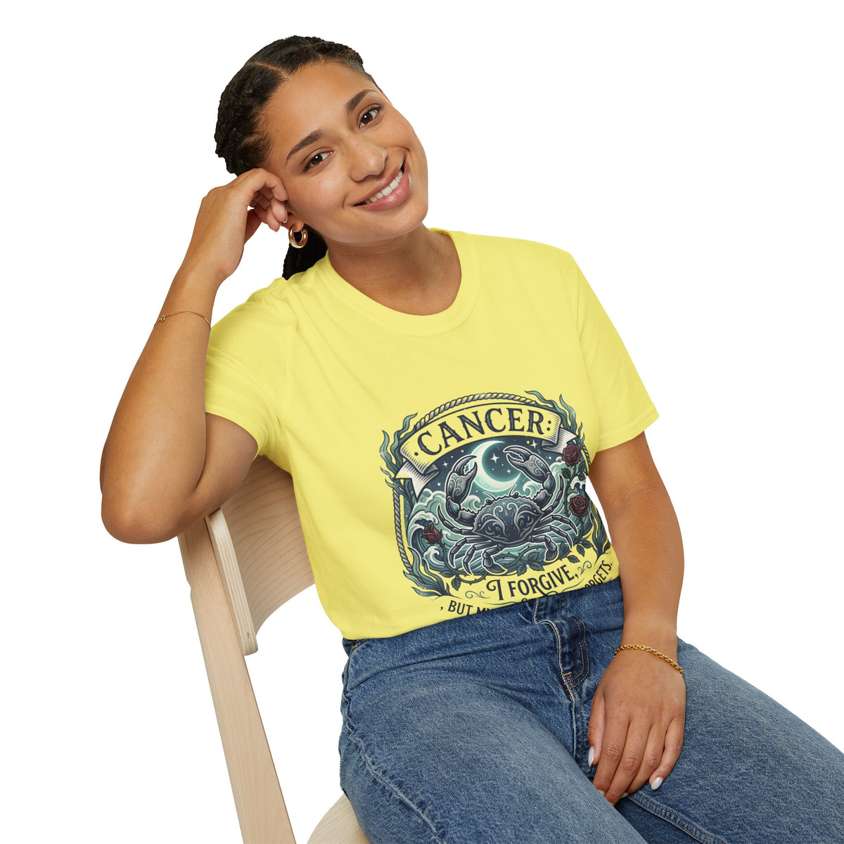 Cancer Zodiac T-Shirt — Crab Constellation Sign Tee