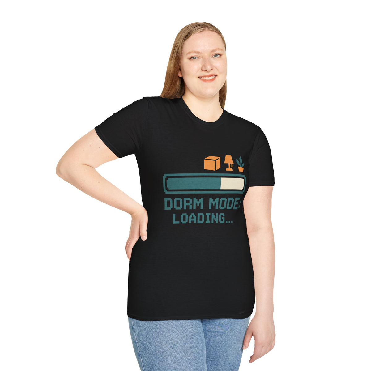 Dorm Mode Loading T‑Shirt — Funny Moving/College Moving Tee - Trending Now - August 2026