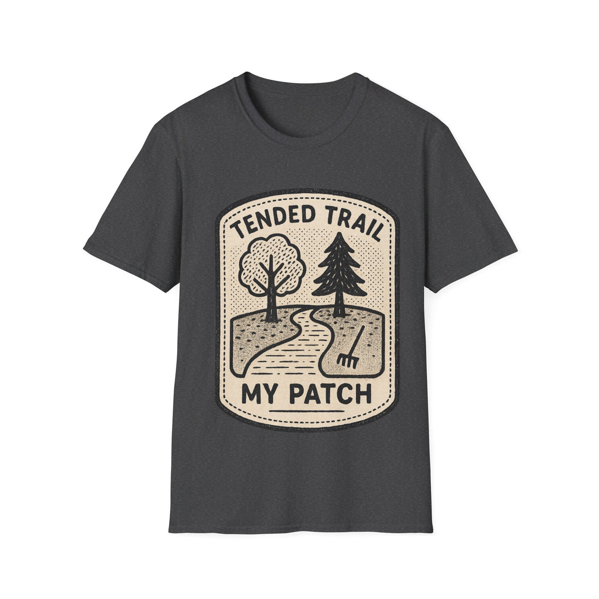 Guided Trail My Patch Vintage Badge T-Shirt, Retro Outdoor Hiking Graphic Tee - Trending Now - September 2026
