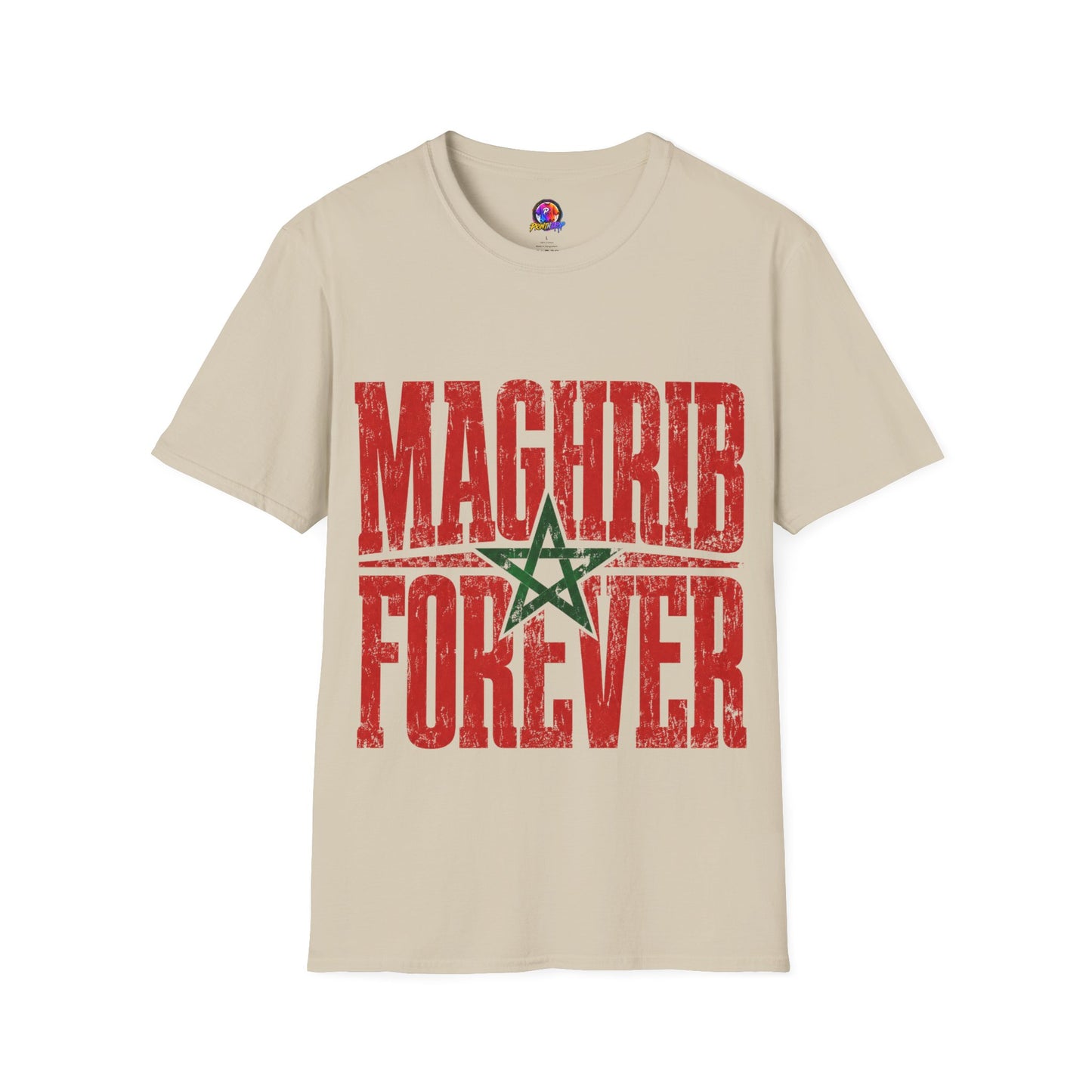 Morocco T-Shirt — Maghrib Forever Moroccan Flag Graphic Tee