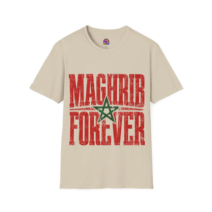 Morocco T-Shirt — Maghrib Forever Moroccan Flag Graphic Tee