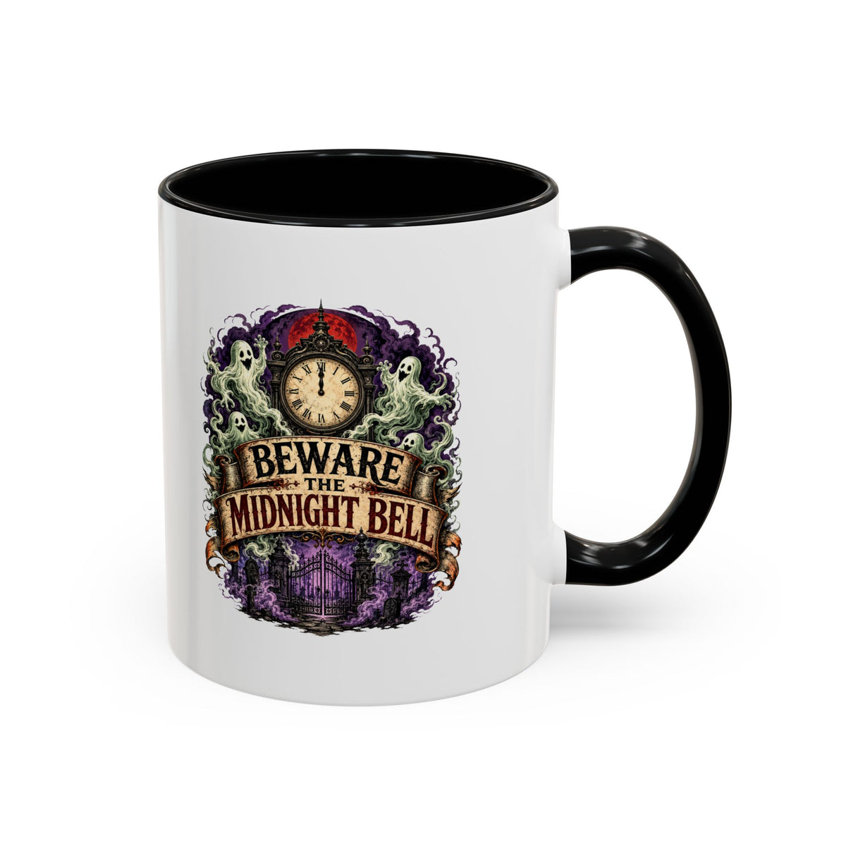 Halloween Beware Of Midnight Accent Coffee Mug