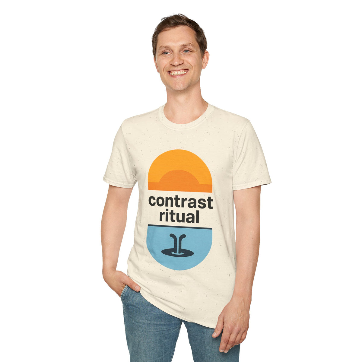 Contrast Ritual Geometric Sun Graphic Unisex T-Shirt - Trending Now - September 2026
