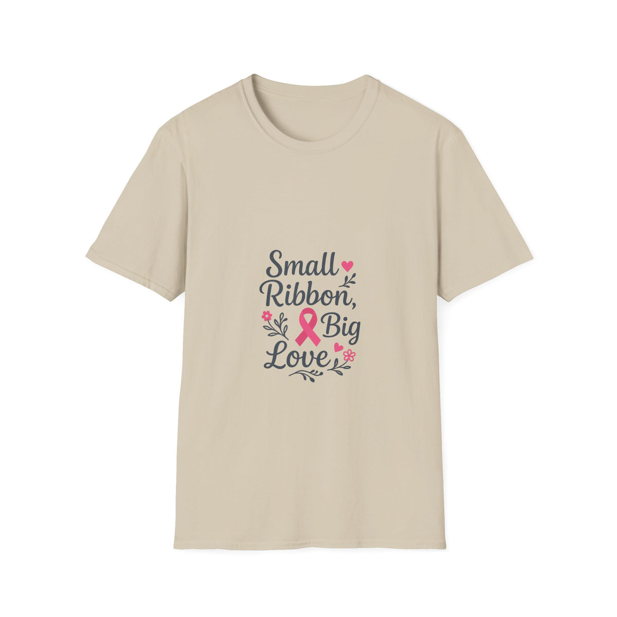 Breast Cancer Awareness T-Shirt — "Small Ribbon, Big Love" Pink Ribbon Tee - Trending Now - October 2026