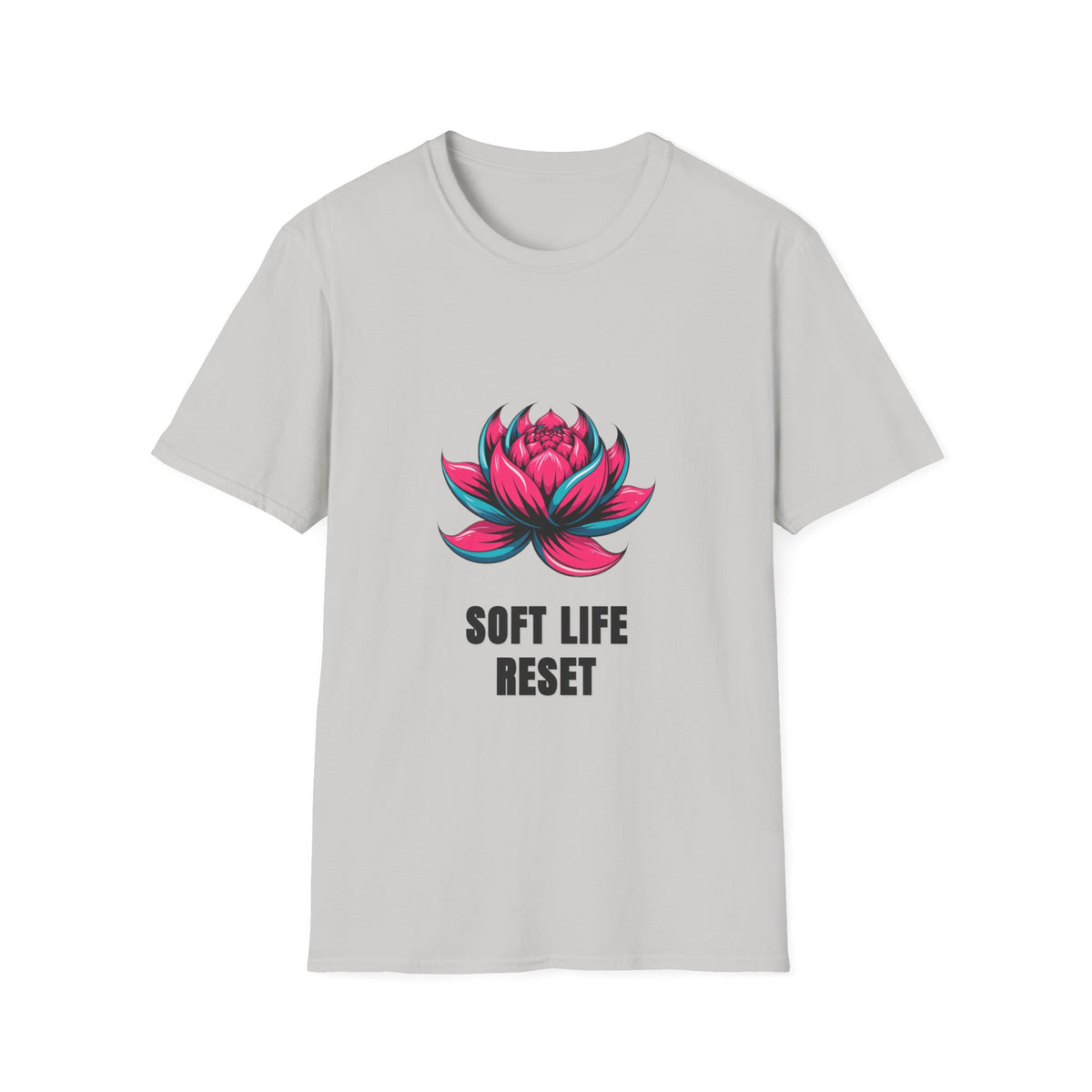 Lotus Graphic T-Shirt — 'Soft Life Reset' Relaxed Tee - Trending Now - August 2026