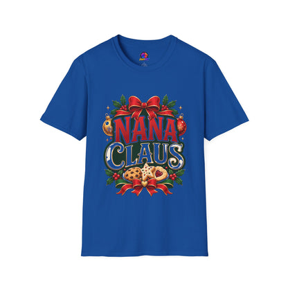 Nana Claus Christmas Tee — Festive Holiday Grandma T-Shirt