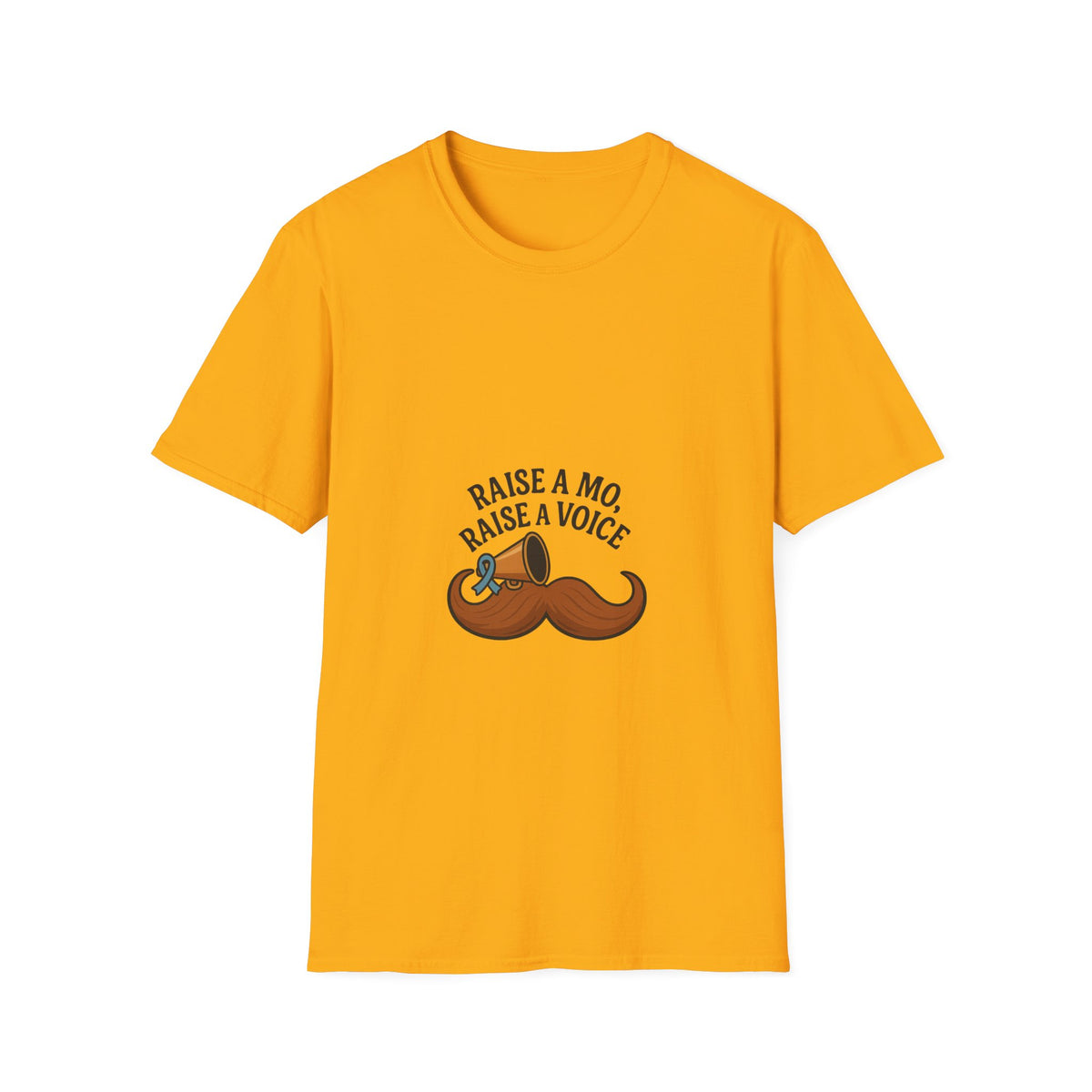 Raise a Mo, Raise a Voice Mustache T-Shirt - Trending Now - October 2026