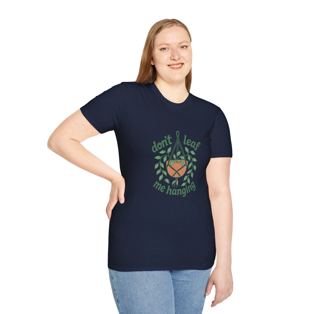 Don’t Leaf Me Hangin’ T-Shirt — Cute Plant Pun Tee for Plant Lovers - Trending Now - August 2026