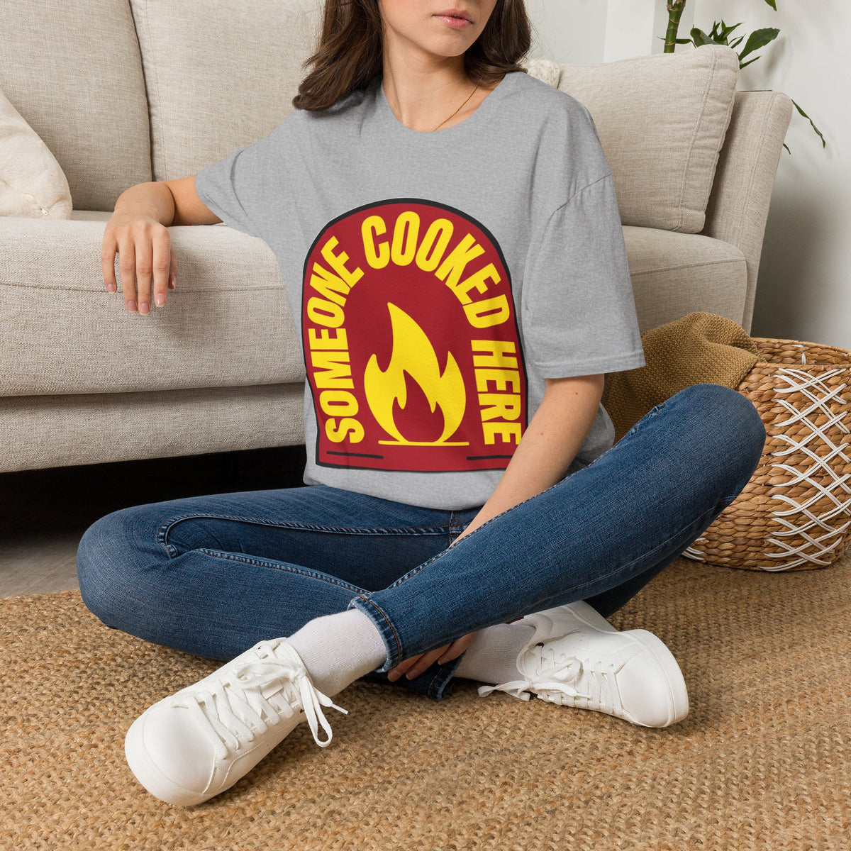 Someone Cooked Here T-Shirt — Funny Chef/Kitchen Cooking Shirt - Trending Now - August 2026