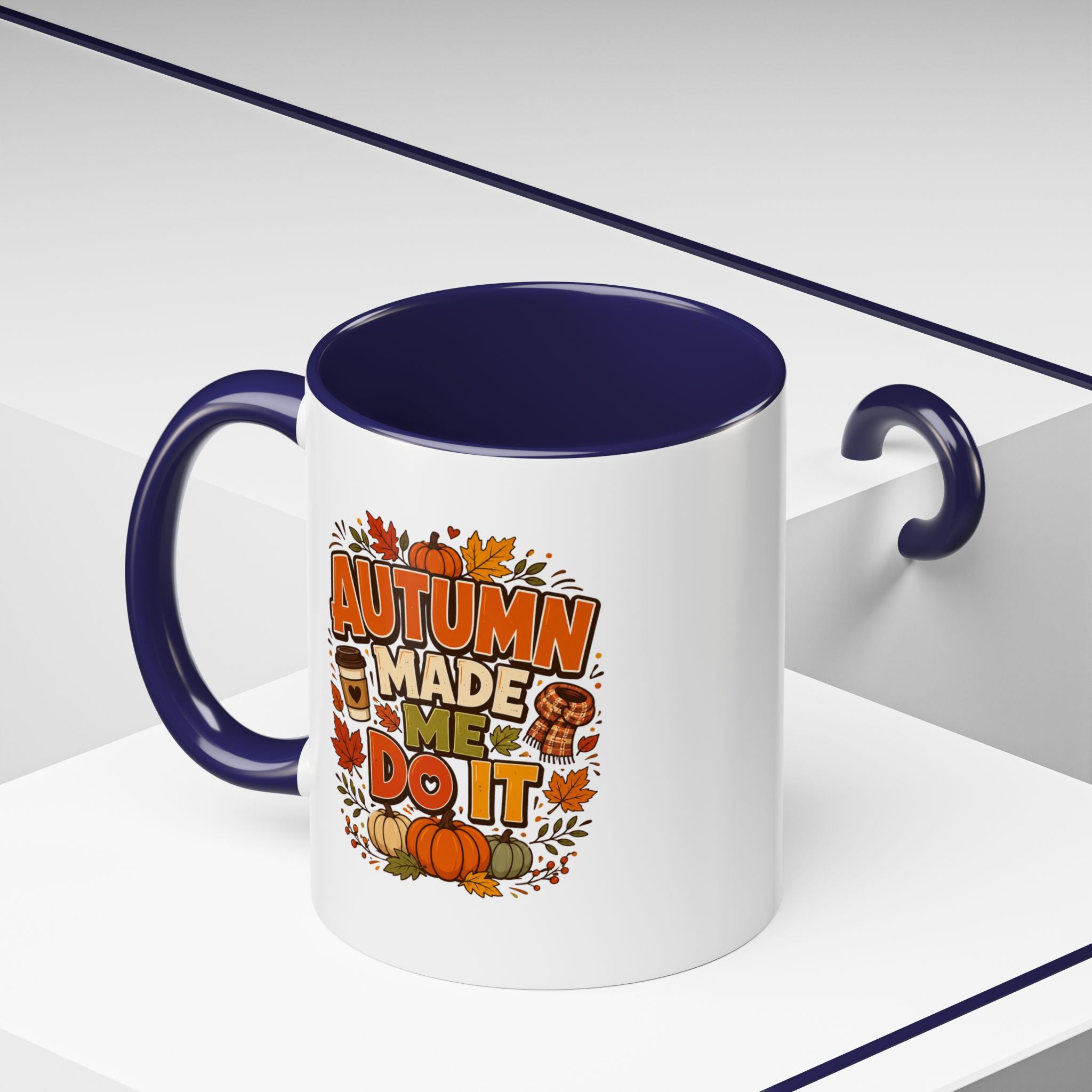 Thanksgiving Mug Autumn Made Me Do It Coffee Mug