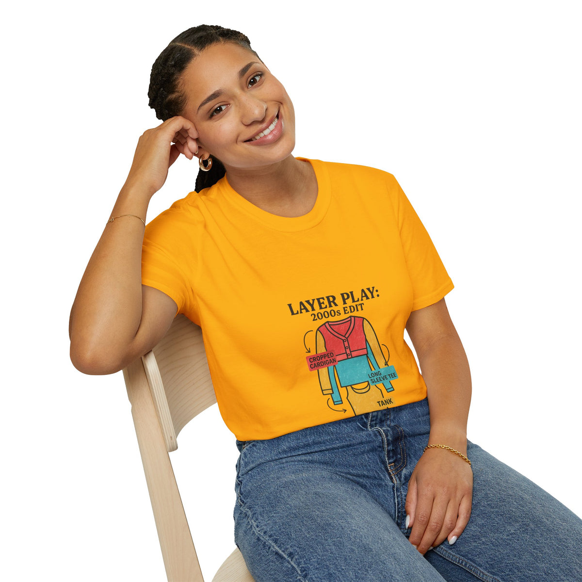 Layer Play: 2000s Edit T-Shirt - Trending Now - October 2026