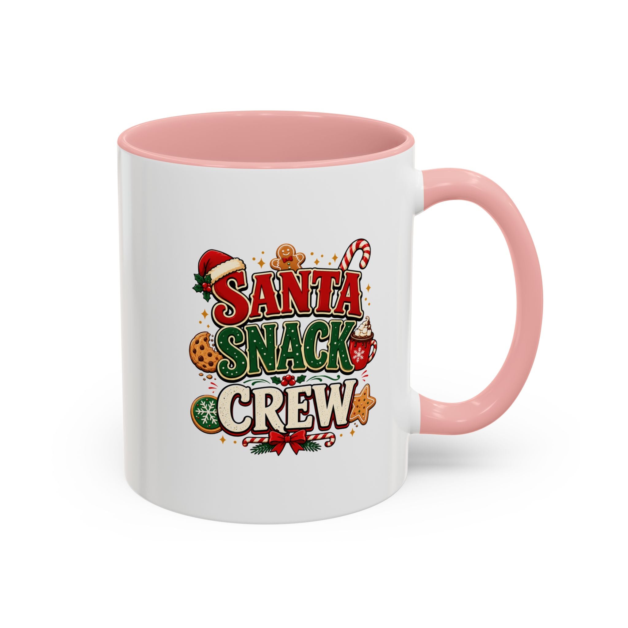 Santa Snack Crew Coffee Mug