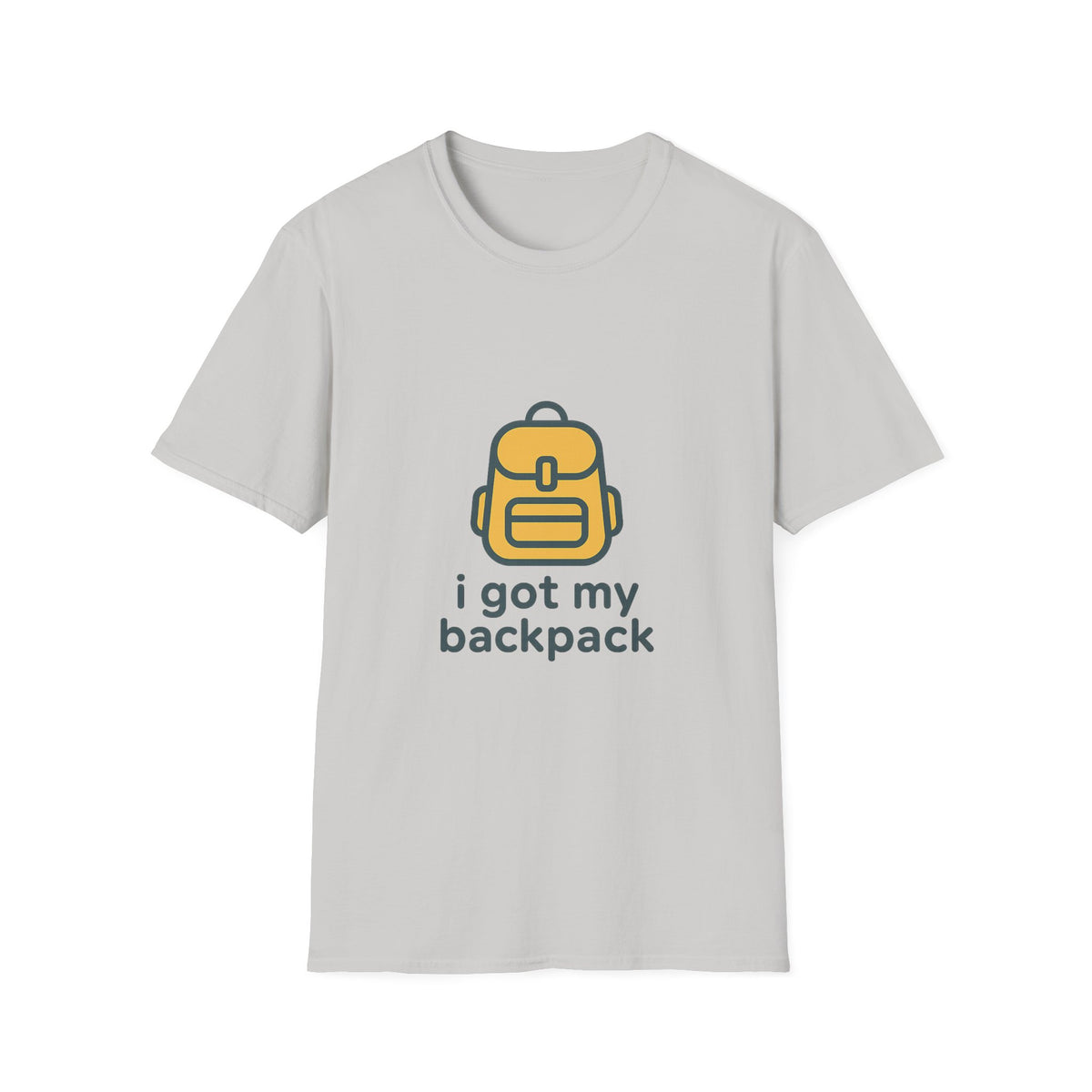 Minimalist Backpack Graphic T‑Shirt – Cute Tiny Backpack Logo Tee - Trending Now - August 2026