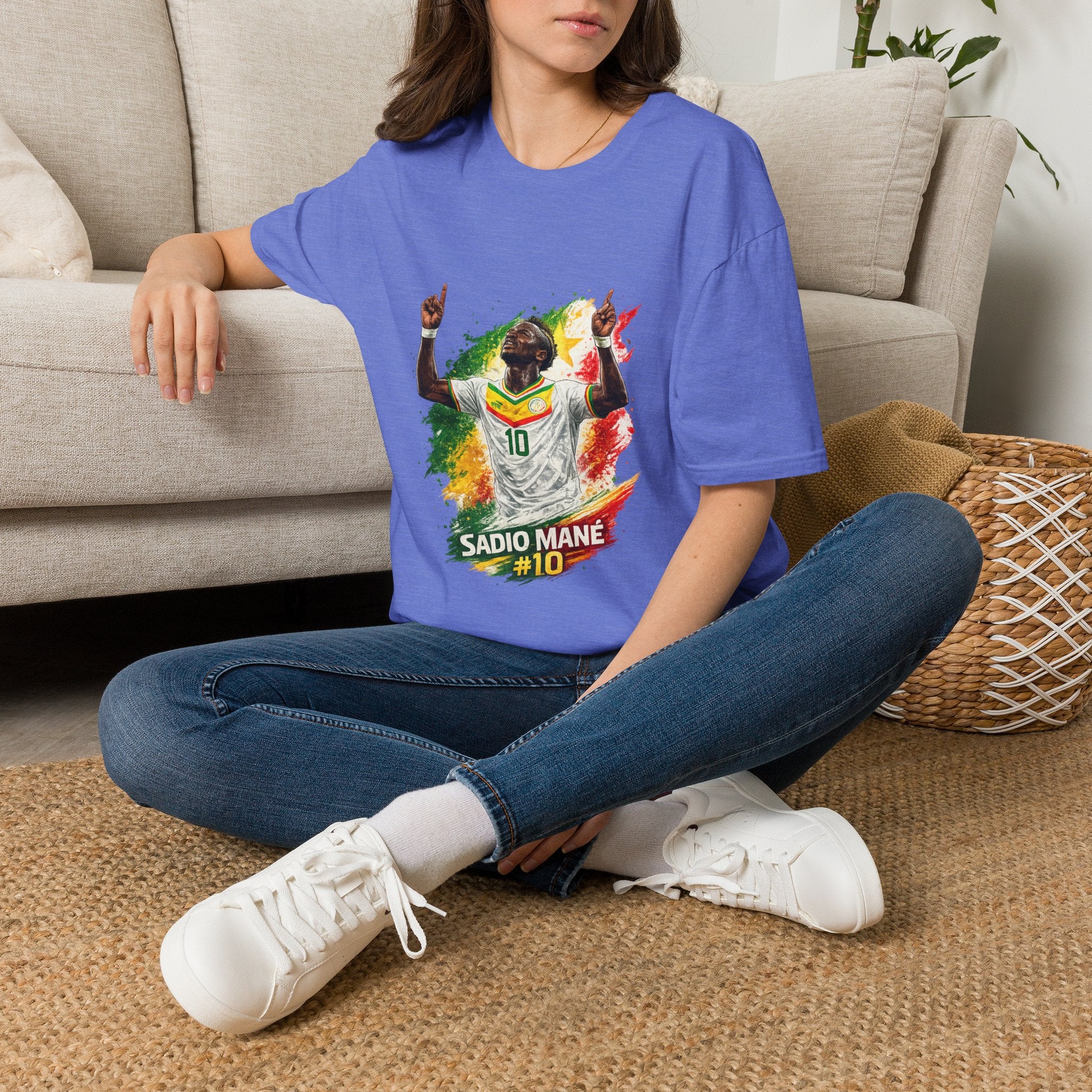 Senegal Sadio Mané Football Shirt – Tribute Soccer Tee