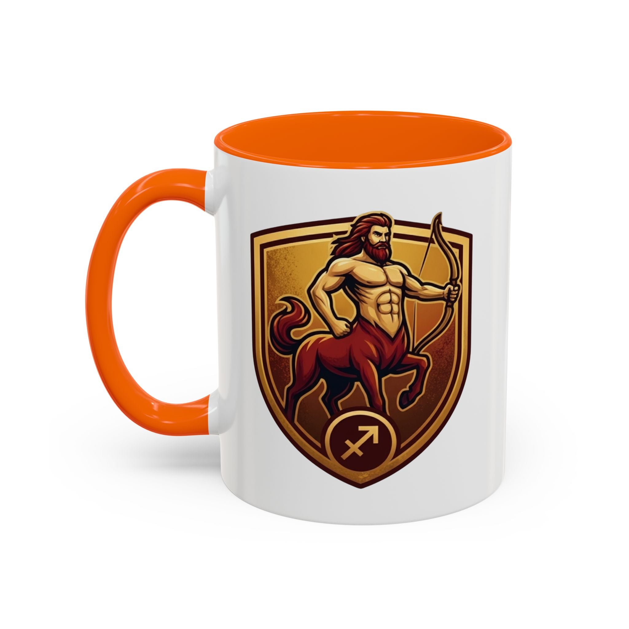 Sagittarius Centaur Coffee Mug — Zodiac Archer Accent Mug (11/15oz)