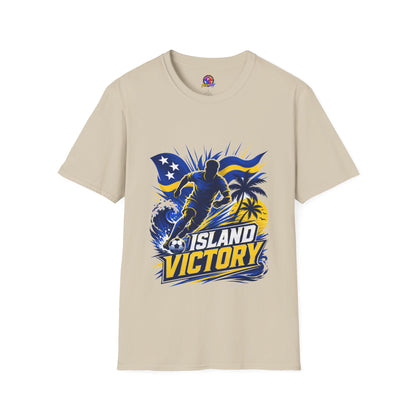 Curacao Island Victory T-Shirt — Tropical Surf Soccer Graphic Tee