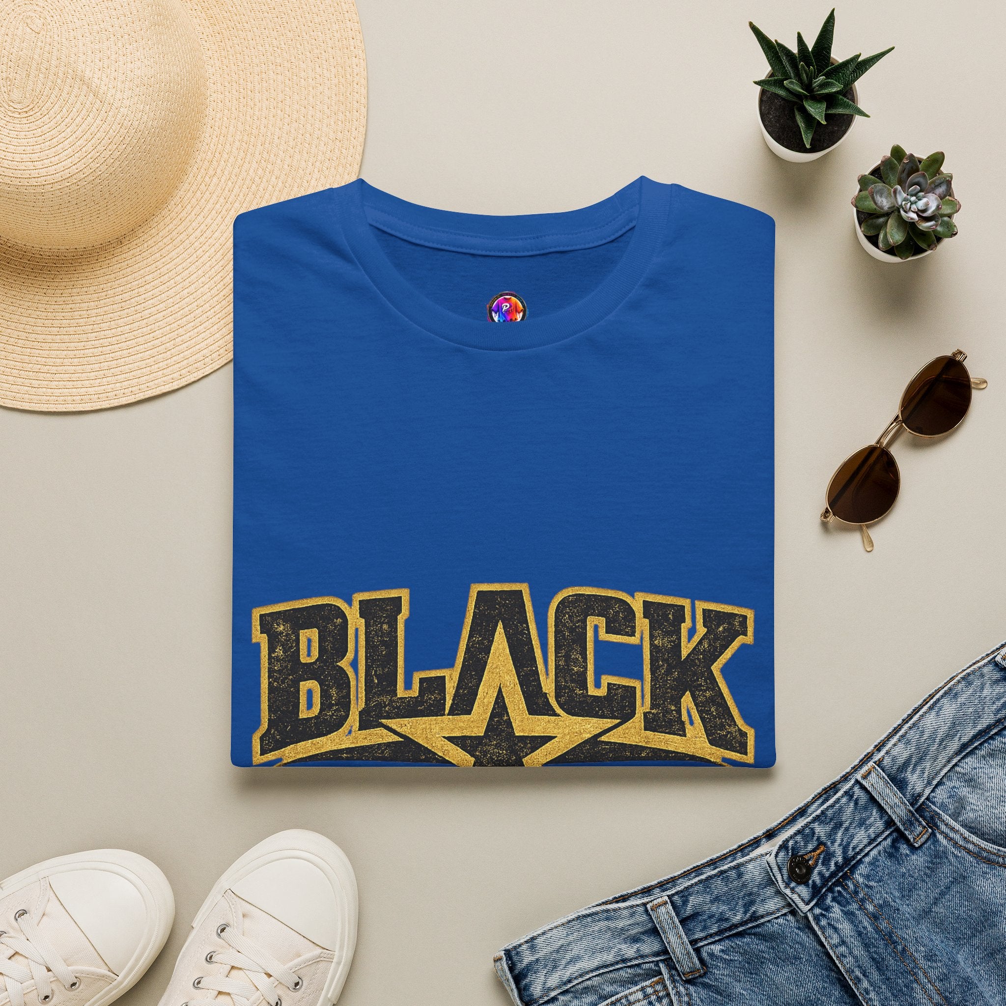 Ghana Black Stars T-Shirt — Bold Vintage Star Logo Tee