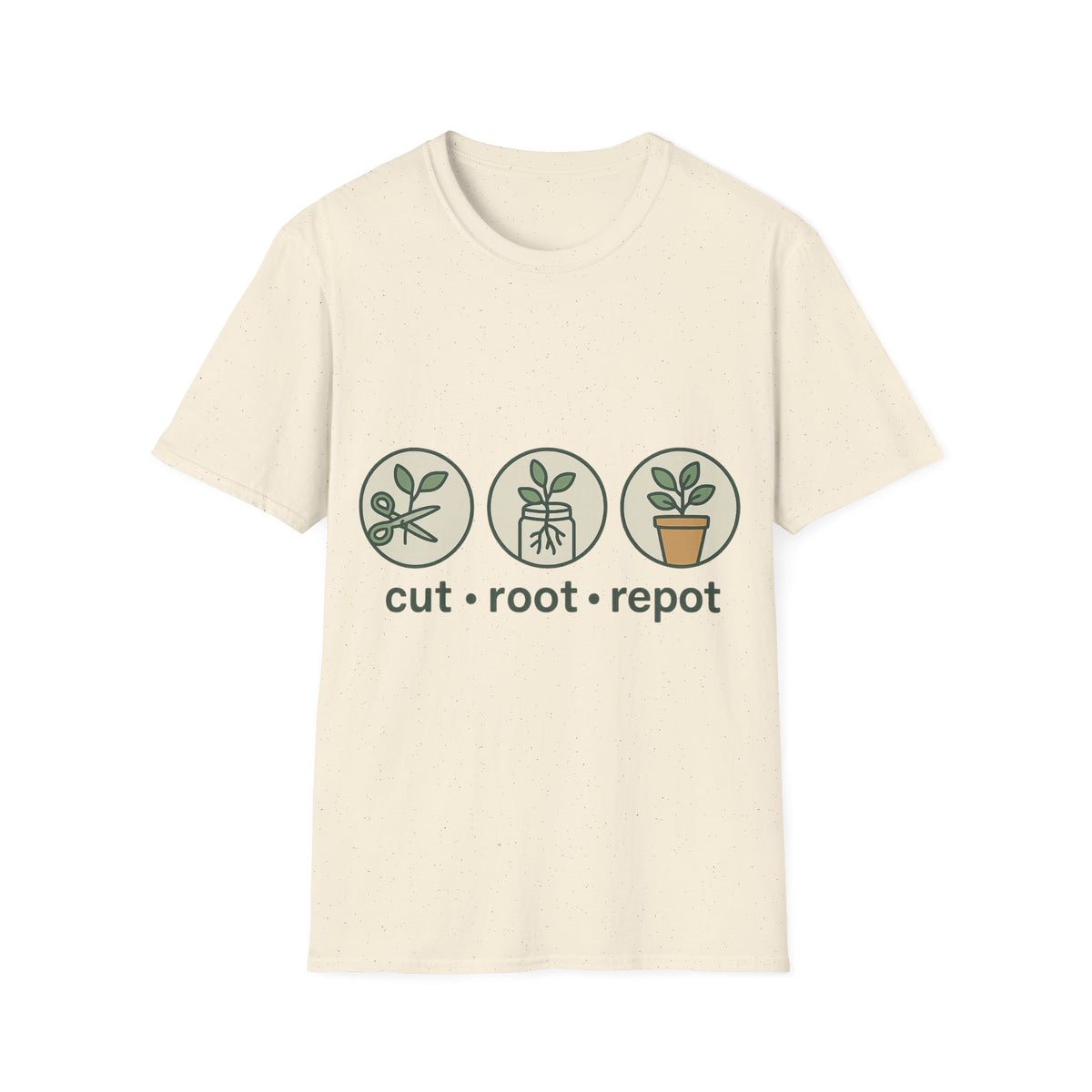 Herbal Icons T‑Shirt — Sage, Mint & Chamomile Plant Symbols Tee - Trending Now - September 2026