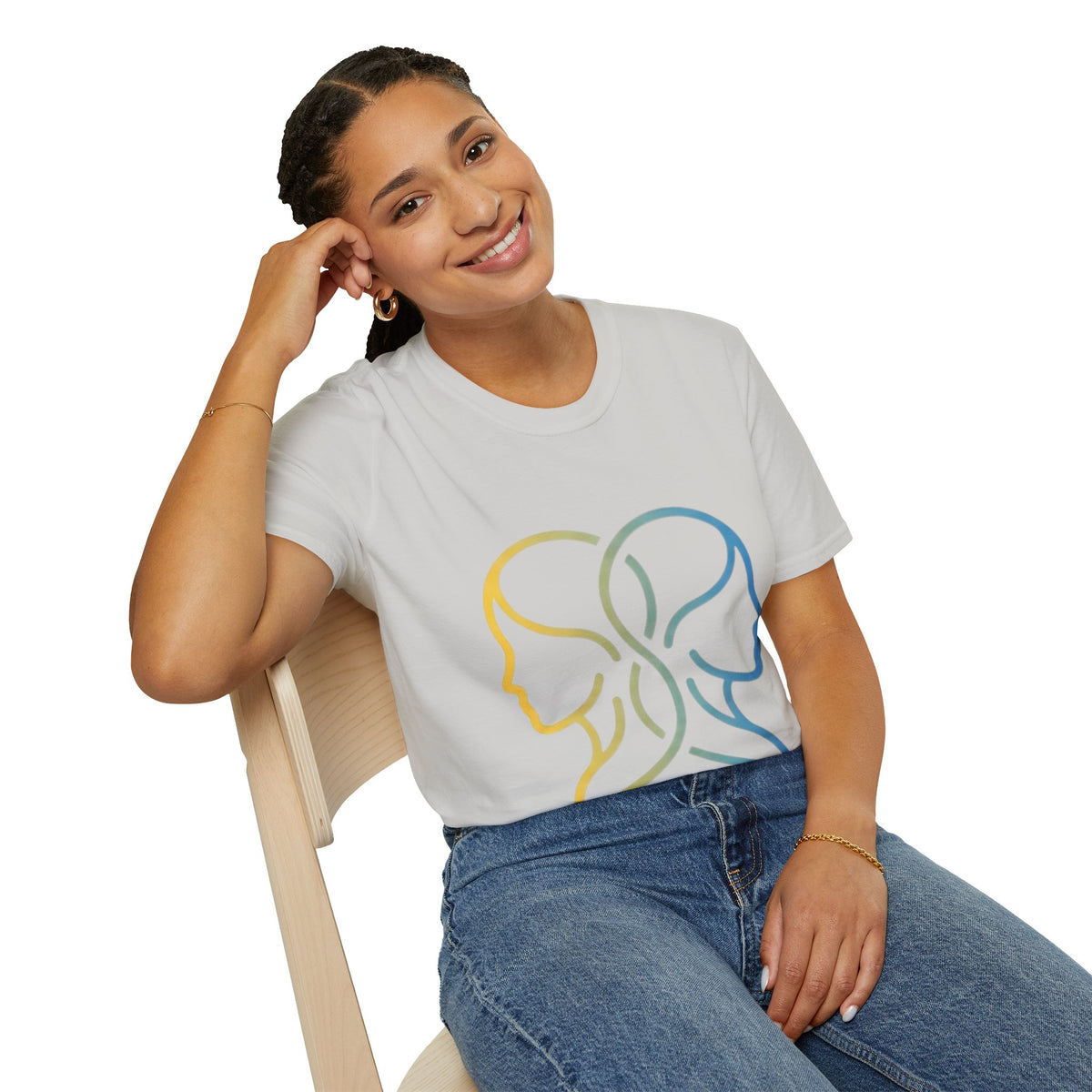 Gemini Zodiac Unisex Softstyle T-Shirt