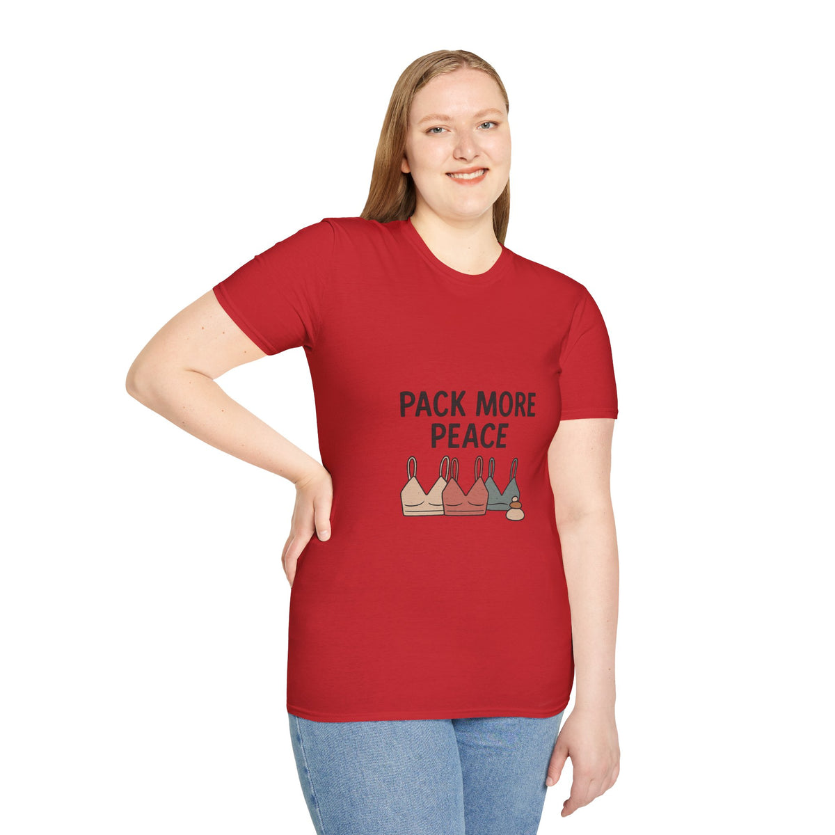 Pack More Peace T-Shirt — Minimalist Yoga / Mindfulness Tee - Trending Now - October 2026